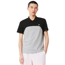 Polos Lacoste Chemise Col Bord-Cotes Manches Courtes