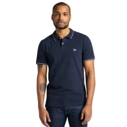 Polos Lee Pique Polo Navy