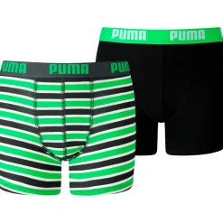 Puma Boys Basic Boxer Printed Stripe 2P
