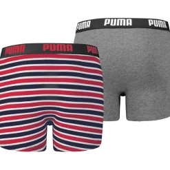 Puma Boys Basic Boxer Printed Stripe 2P