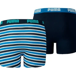 Puma Boys Basic Boxer Printed Stripe 2P