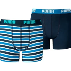 Puma Boys Basic Boxer Printed Stripe 2P