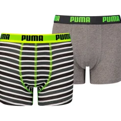 Puma Boys Basic Boxer Printed Stripe 2P