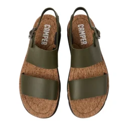 Sandalias Camper Corbu Romero OrugaS.Negro-Bio Negro