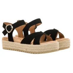 Sandalias Mustang AFELPADO HONGYANG NEGRO