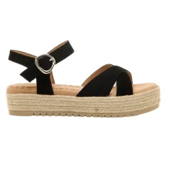 Sandalias Mustang AFELPADO HONGYANG NEGRO