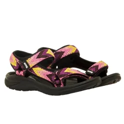 Sandalias Mustang ETNIC VIOLETA NEOPRENE NEGRO