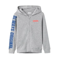 Sudaderas Name-it Nkmlucas Ls Sweat Card Wh Bru Box