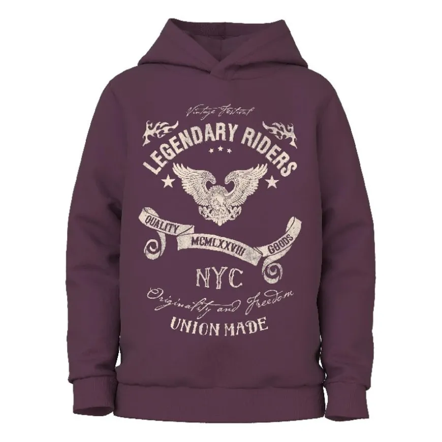 Sudaderas Name-it Nkmvugo Ls Sweat Wh Bru O1