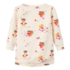 Sudaderas Name-it Nmfliva Sweat Tunic Box Bru
