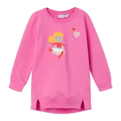 Sudaderas Name-it Nmfliva Sweat Tunic Box Bru