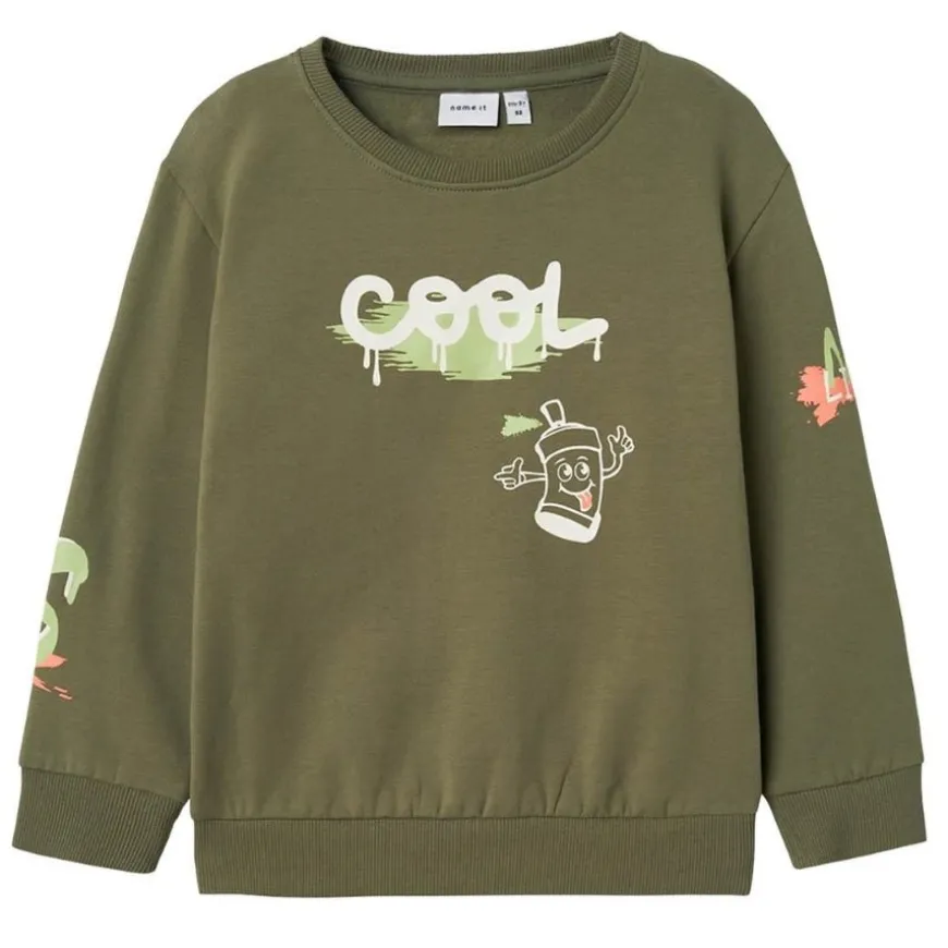 Sudaderas Name-it Nmmnole Nreg Sweat Box Bru