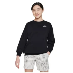Sudaderas Nike G Nsw Club Flc Ovrszd Crew Lbr