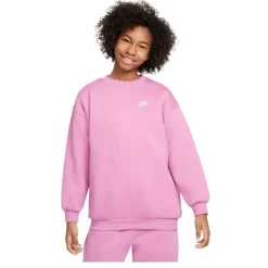 Sudaderas Nike G Nsw Club Flc Ovrszd Crew Lbr