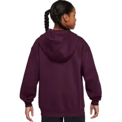 Sudaderas Nike G Nsw Club Flc Ovrszd Fz Lbr