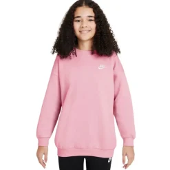 Sudaderas Nike G Nsw Club Flc Ovrszd Crew Lbr