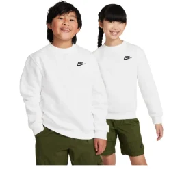 Sudaderas Nike K Nsw Club Flc Crew Ls Lbr