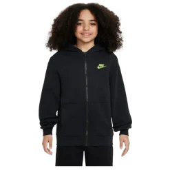 Sudaderas Nike K Nsw Club Flc Hd Fz Ls Lbr