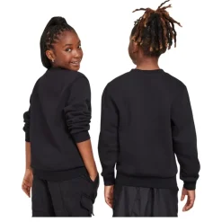 Sudaderas Nike K Nsw Club Flc Crew Ls Hbr