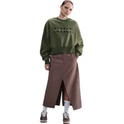 Sudaderas Nike W Nsw Phnx Flc Crew Gls