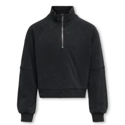 Sudaderas Only kids Kogdonna L S Half Zip Washed Ub Swt
