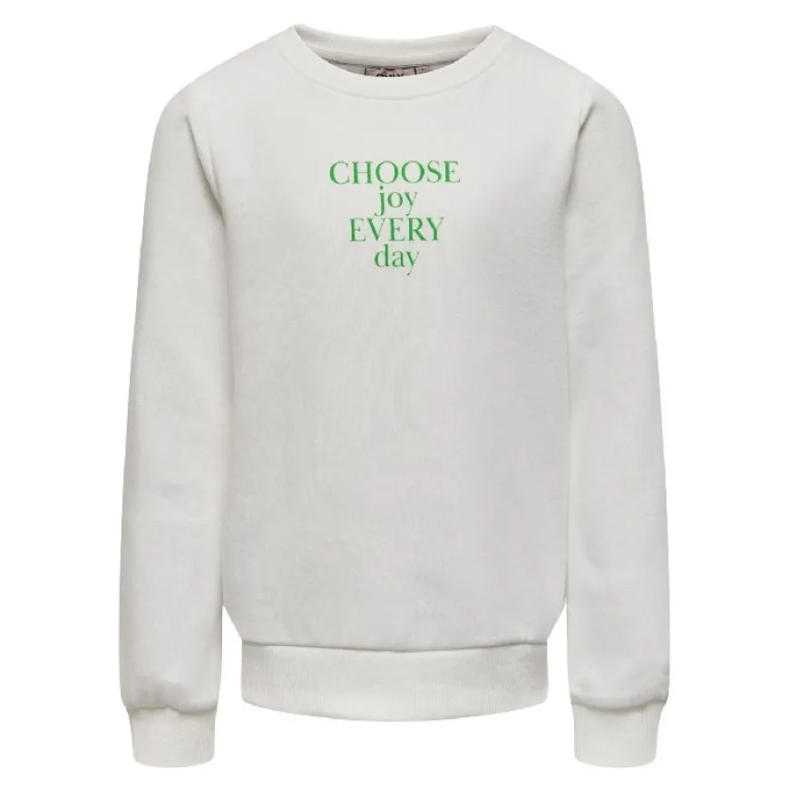Sudaderas Only kids Koglena L S Simple O-Neck Box Swt