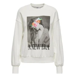 Sudaderas Only Onlhanna L S Embroidery O-Neck Box Ubswt