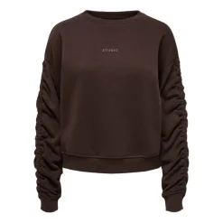 Sudaderas Only Onlsweat L S Ruched Crew Swt