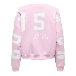 Sudaderas Only Onlsweat L S Back Sleeve Print Swt Noos