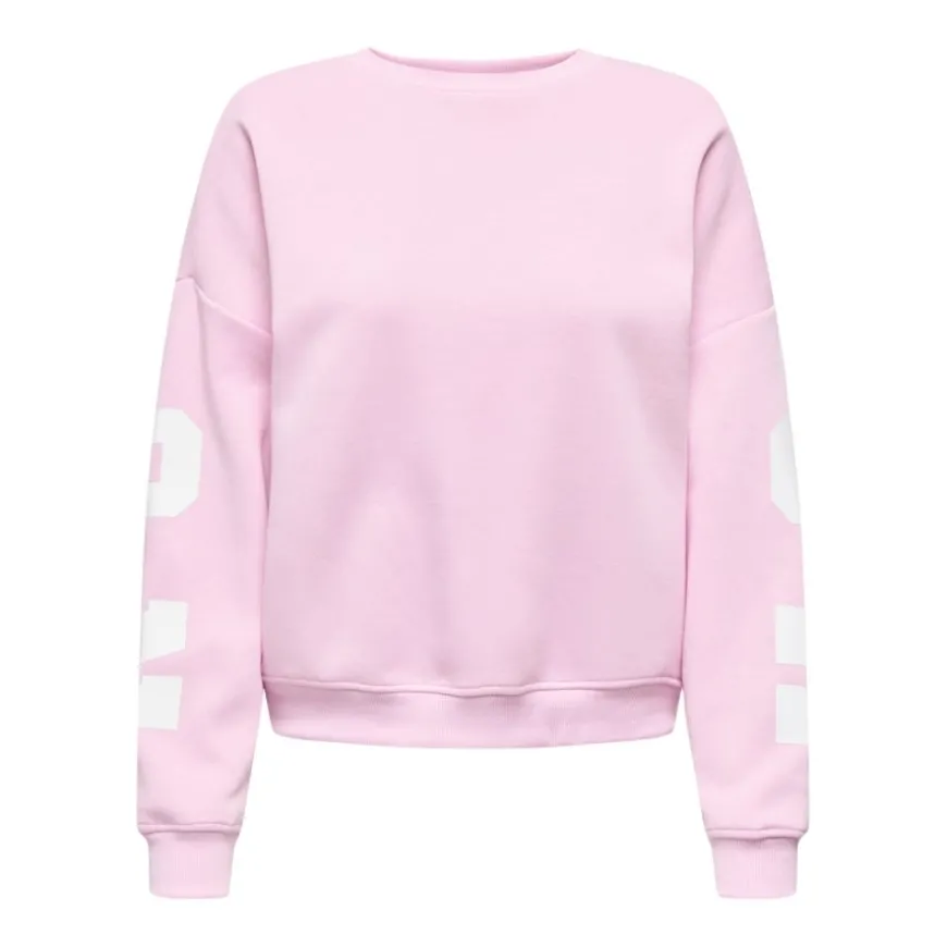 Sudaderas Only Onlsweat L S Back Sleeve Print Swt Noos