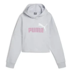 Sudaderas Puma Ess Logo Cropped Hoodie G