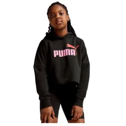Sudaderas Puma Ess Logo Cropped Hoodie G