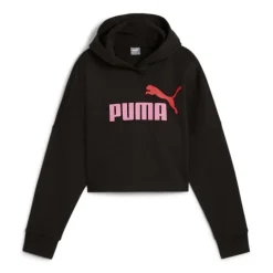 Sudaderas Puma Ess Logo Cropped Hoodie G