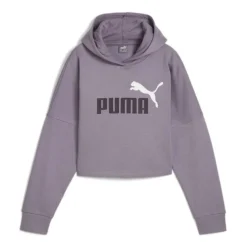 Sudaderas Puma Ess Logo Cropped Hoodie G