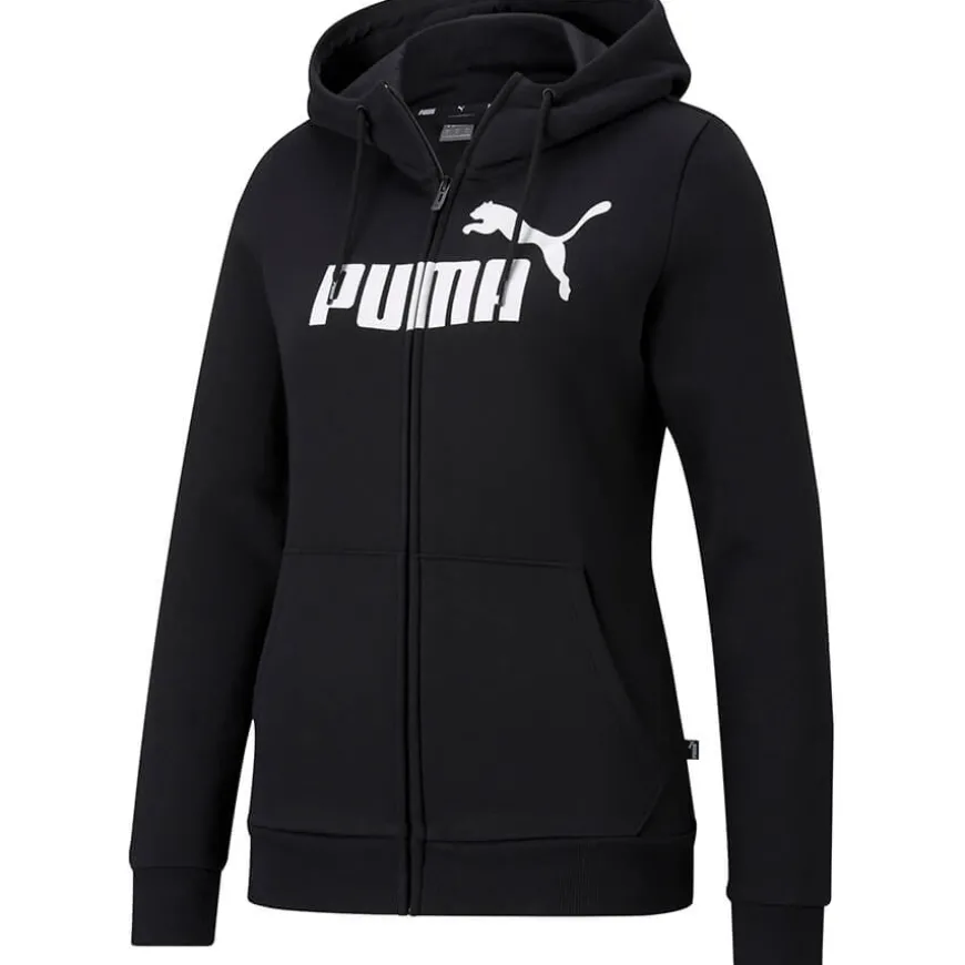 Sudaderas Puma Ess Logo Full-Zip Hoodie Fl