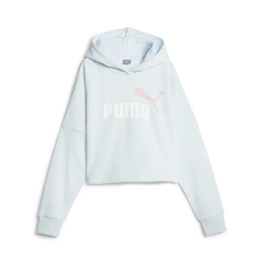 Sudaderas Puma SMU ESS Logo Cropped Hoodie G
