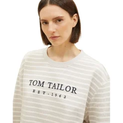 Sudaderas Tom tailor Sweatshirt Wide Striped