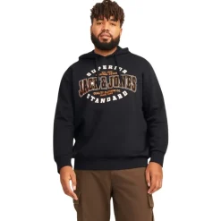 Sudaderas Jack & jones plus Jjelogo Sweat Hood 2 Col 24 25 Noos Pls