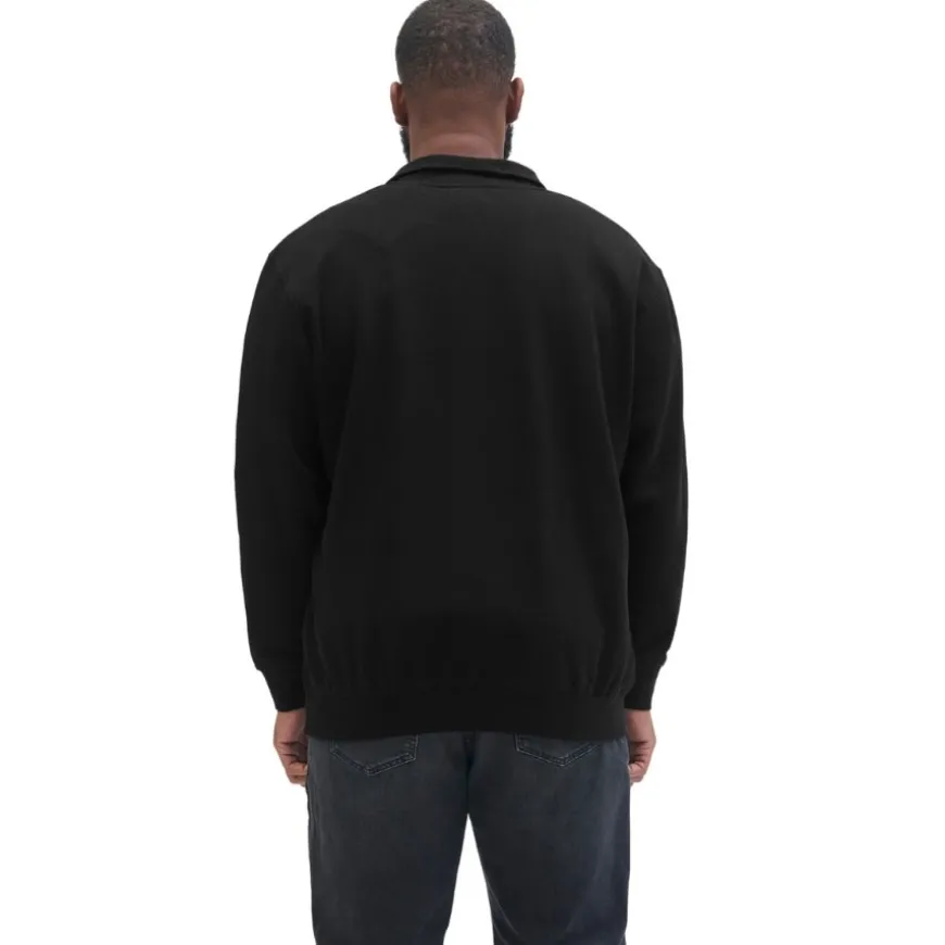 Sudaderas Jack & jones plus Jjesoho Sweat Quarter Zip Hn Noos Pls