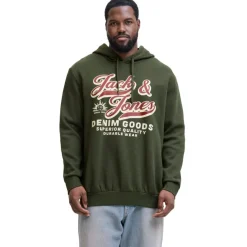 Sudaderas Jack & jones plus Jjelogo Sweat Hood 2 Col 25 26 Noos Pls