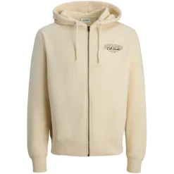 Sudaderas Jack & jones plus Jjmakoto Sweat Zip Hood Pls