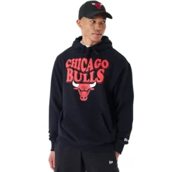 Sudaderas New era Chicago Bulls Blkfdr