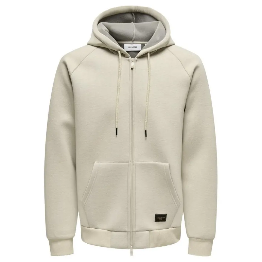 Sudaderas Only & sons Onsbobbey Scuba Full Zip Hoodie Sweat