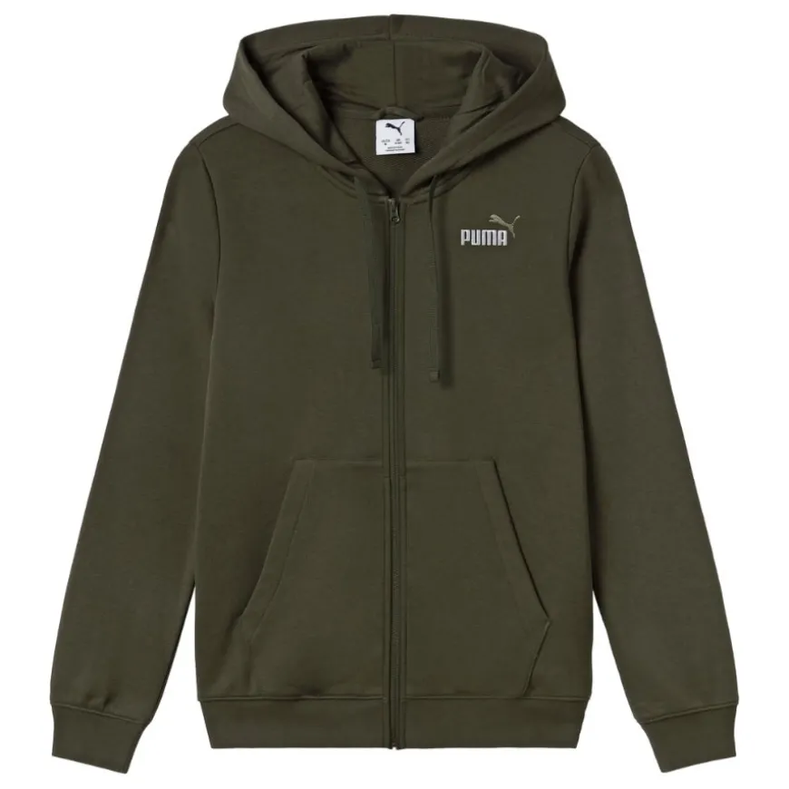 Sudaderas Puma FZ Hoodie 2 Col Small Logo