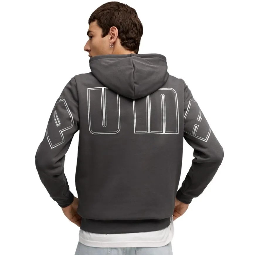 Sudaderas Puma Maximal Metallic Relaxed Hoodie FL