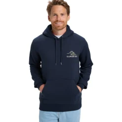 Sudaderas Quiksilver Promofleece SMU Light Waves Hoodie
