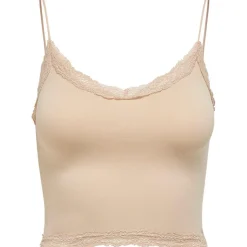 Sujetadores Only Onlvicky Lace Seamless Cropped Top Noos