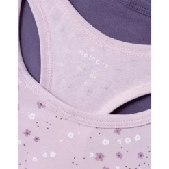 Sujetadores Name-it N.U. Nkfshort Top 2P Winsome Flower Noos