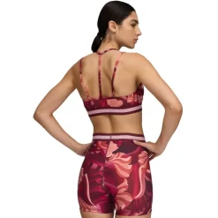 Sujetadores Puma Floral Ribbon Strappy Bra - Low