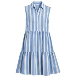 Vestidos Losan Ss Dress Viscose Forev Blue